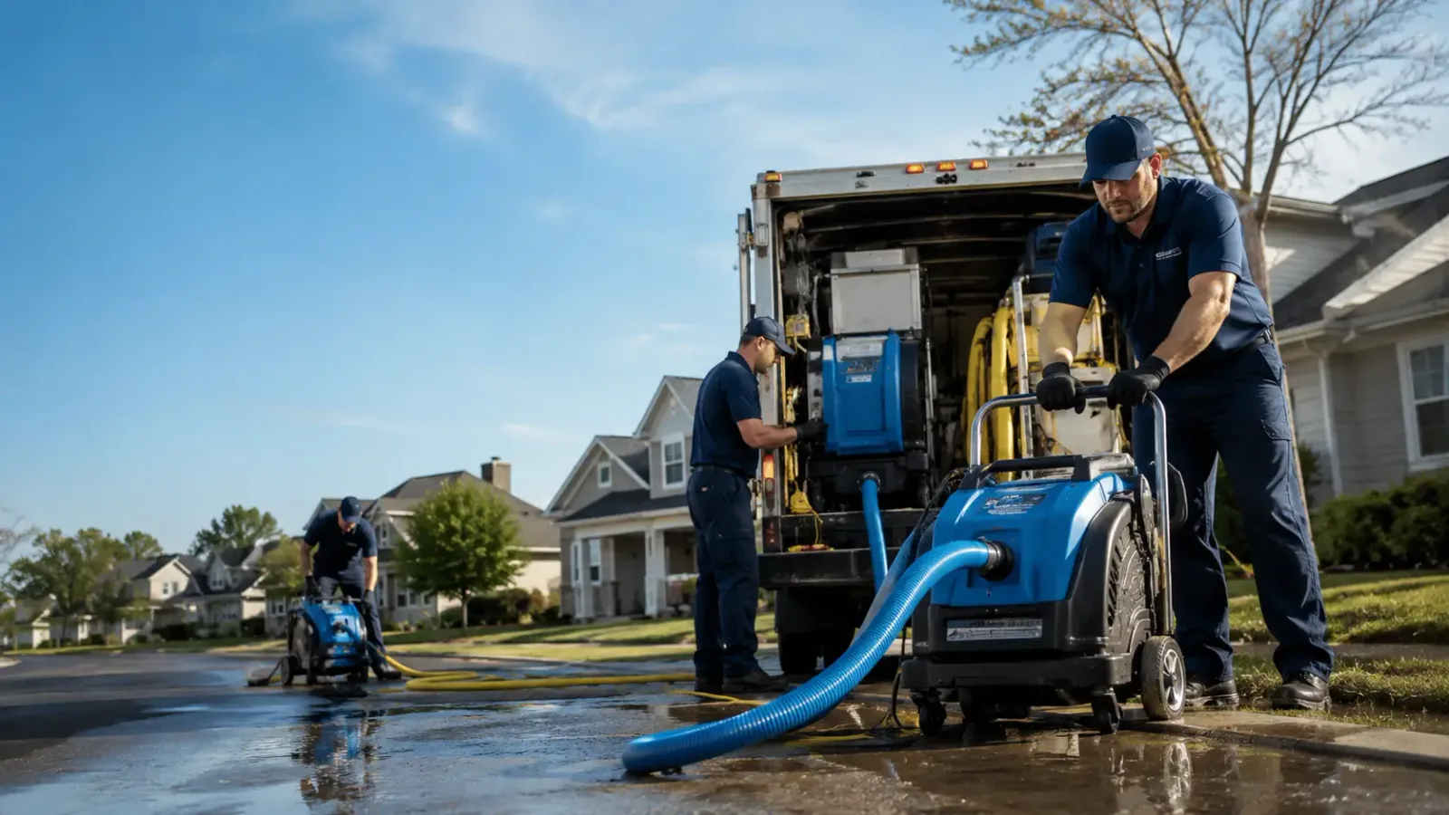 Flood Damage Cleanup in Admire, KS